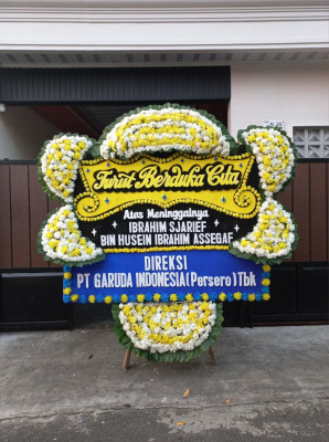 Papan Bunga Duka di Selo